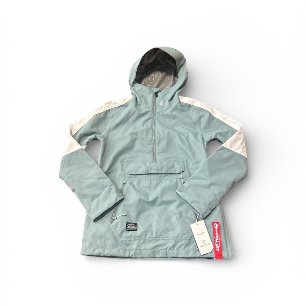 Volcom Boyfriend Pullover  Snowboard Jacket, Women’s Sm, 10 KMM Green Ash NWT